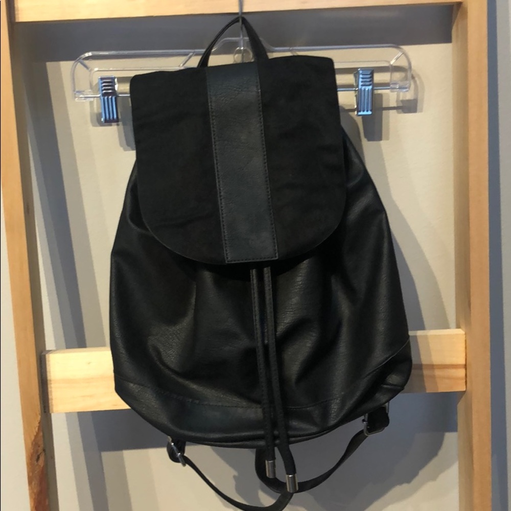 H&M faux leather backpack